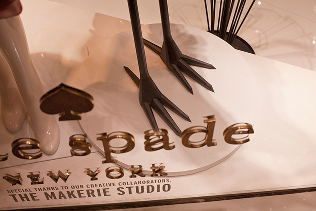 The Makerie Studio's Life-Sized Egrets For Kate Spade's Flagship Stores