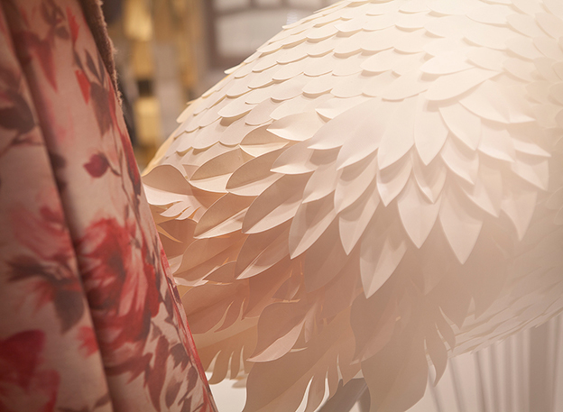The Makerie Studio's Life-Sized Egrets For Kate Spade's Flagship Stores