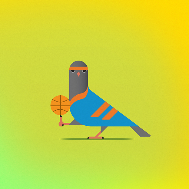 Joshua Jevons' Quirky Illustrations Of New York Pigeons