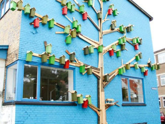 The Happy City Bird Project Is Installing Homes For Birds Worldwide