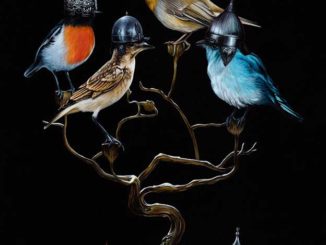 Jacub Gagnon's Surreal Paintings Of Birds In Unnatural Settings